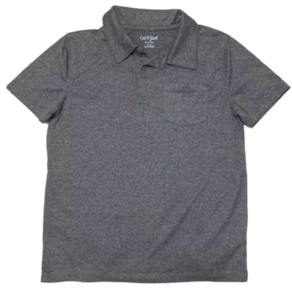 Cat & Jack kids Gray Polo Shirt, Boy's casual shirt, size
8/10 years
